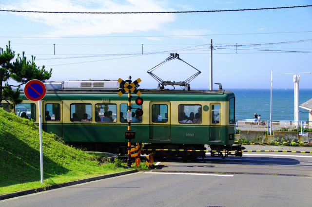 鎌倉高校前駅（鎌倉・スラムダンクの舞台）